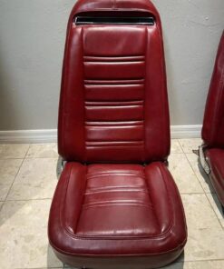 C3 Corvette Red Seats